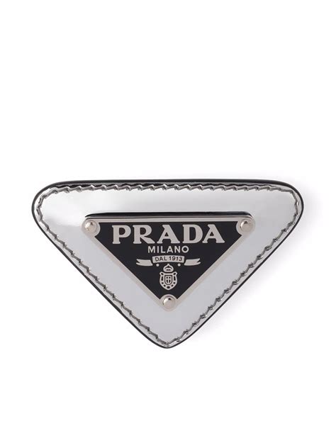 prada plastic brooches|Prada logo logo.